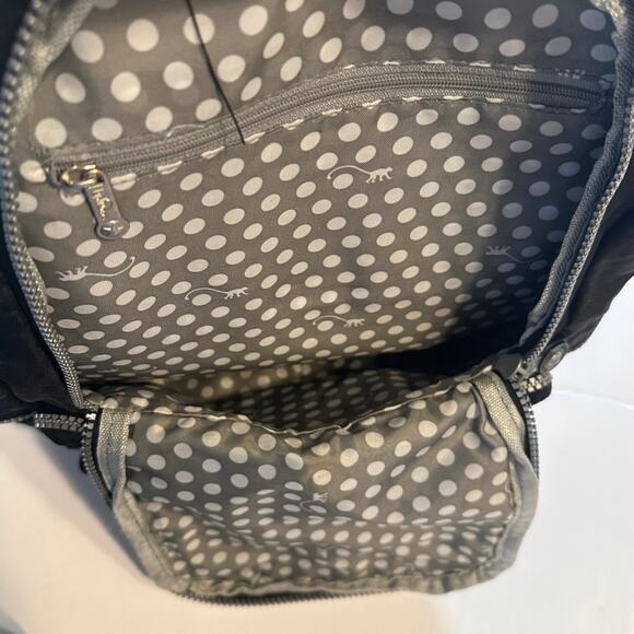 Kipling Black Backpack Womens Nylon Lightweight Purse Book Bag main image 11